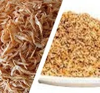 Ground crayfish exported from Nigeria for flavoring traditional African dishes