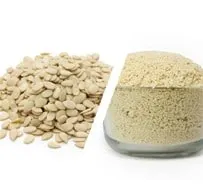 Freshly ground Nigerian egusi seed for export and international cooking markets